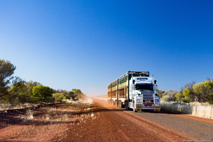 Vrachtwagen Australië