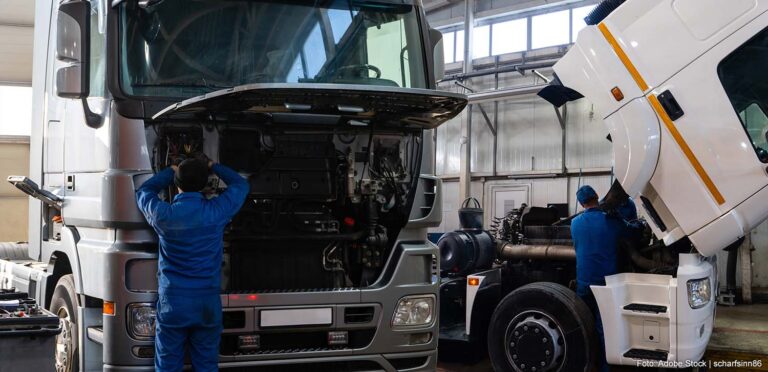 Hoe een slimme werkplaatsinrichting stilstand van trucks en bedrijfswagens helpt verkorten