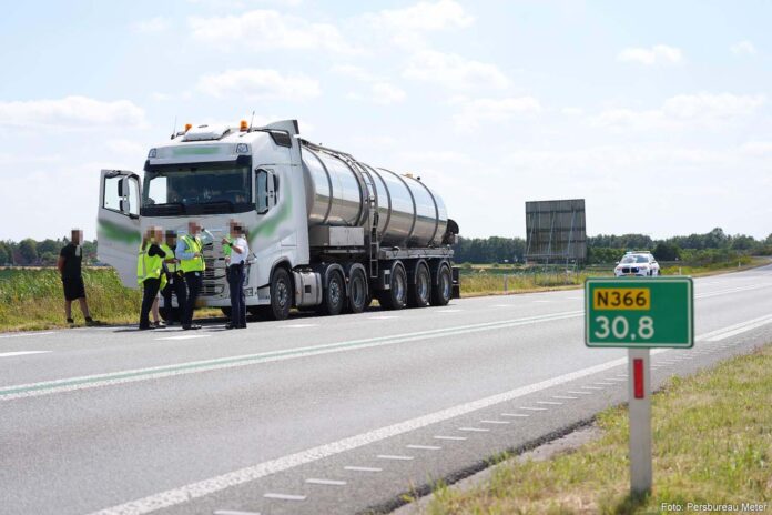 aanrijding voetganger N366