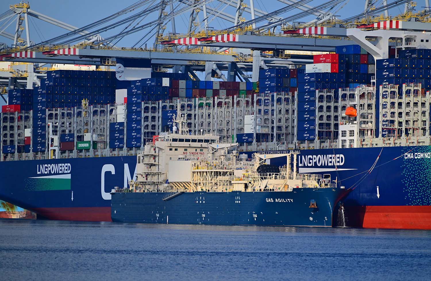 CMA CGM maiden call