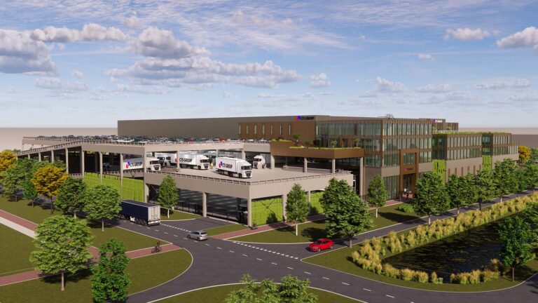 CTS GROUP bouwt uniek gestapeld logistiek centrum op Schiphol Trade Park
