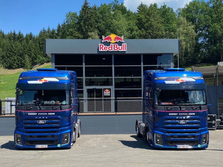 Ford Trucks levert 23 F-MAX-trekkers aan Red Bull Energy Station Department in Oostenrijk
