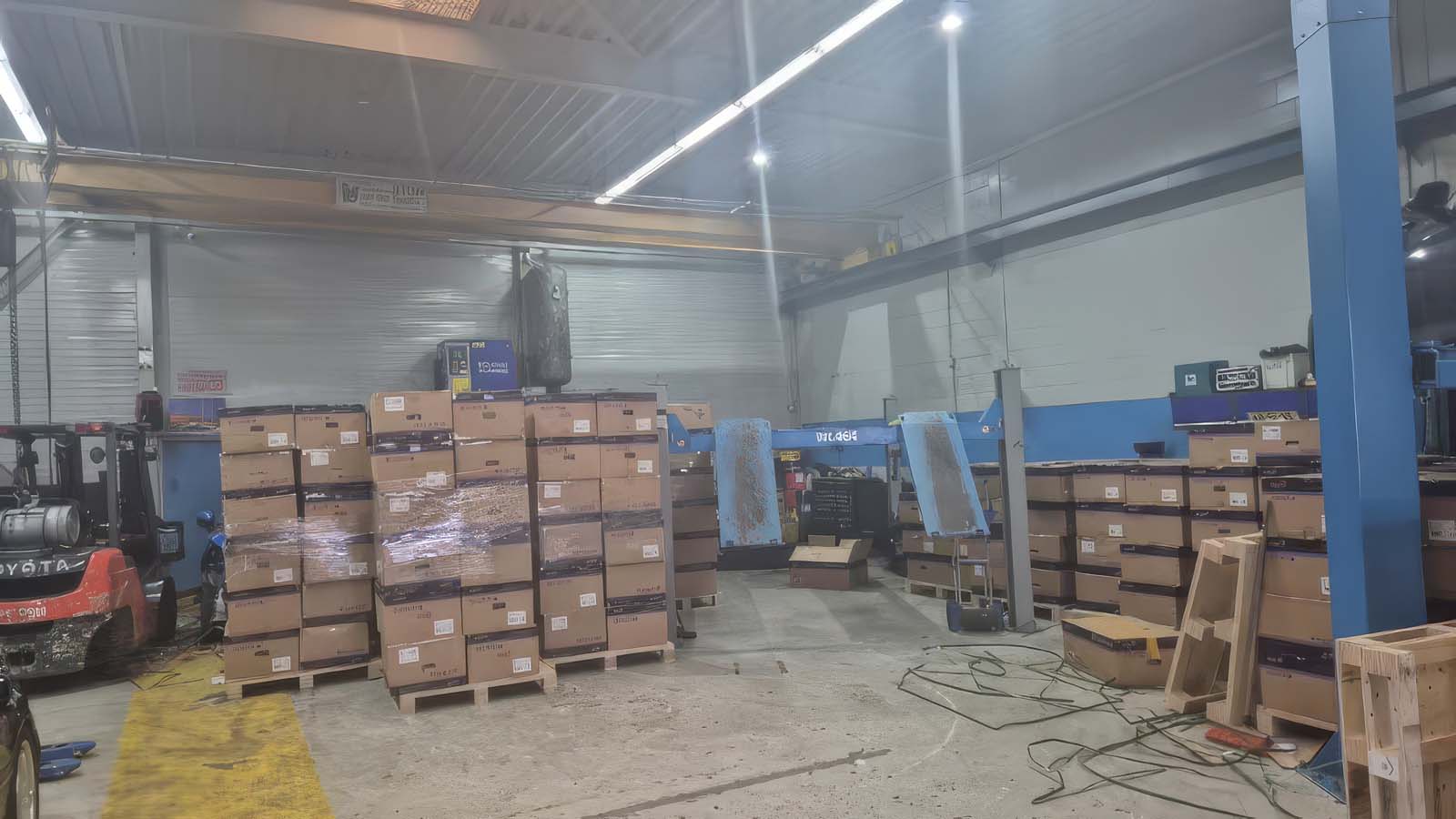 Gestolen lading ter waarde van 450.000 euro aangetroffen in loods bij Barendrecht
