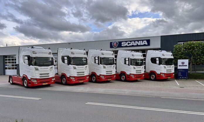 H. van der Burgt Scania trekkers