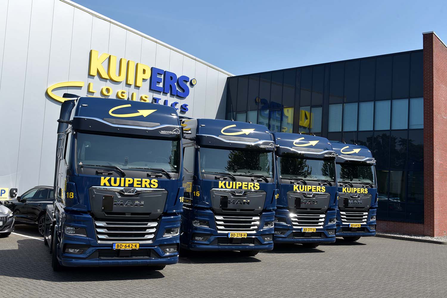 Kuipers Logistics breidt wagenpark uit met twaalf MAN TGX-trekkers