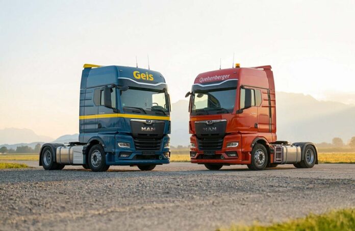 MAN Geis en Quehenberger Logistics