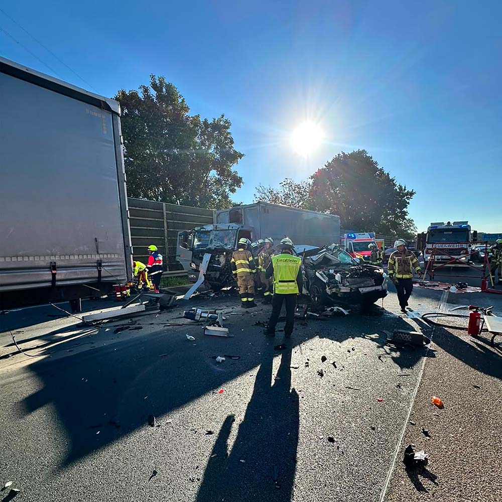 Ongeval Duitse A57