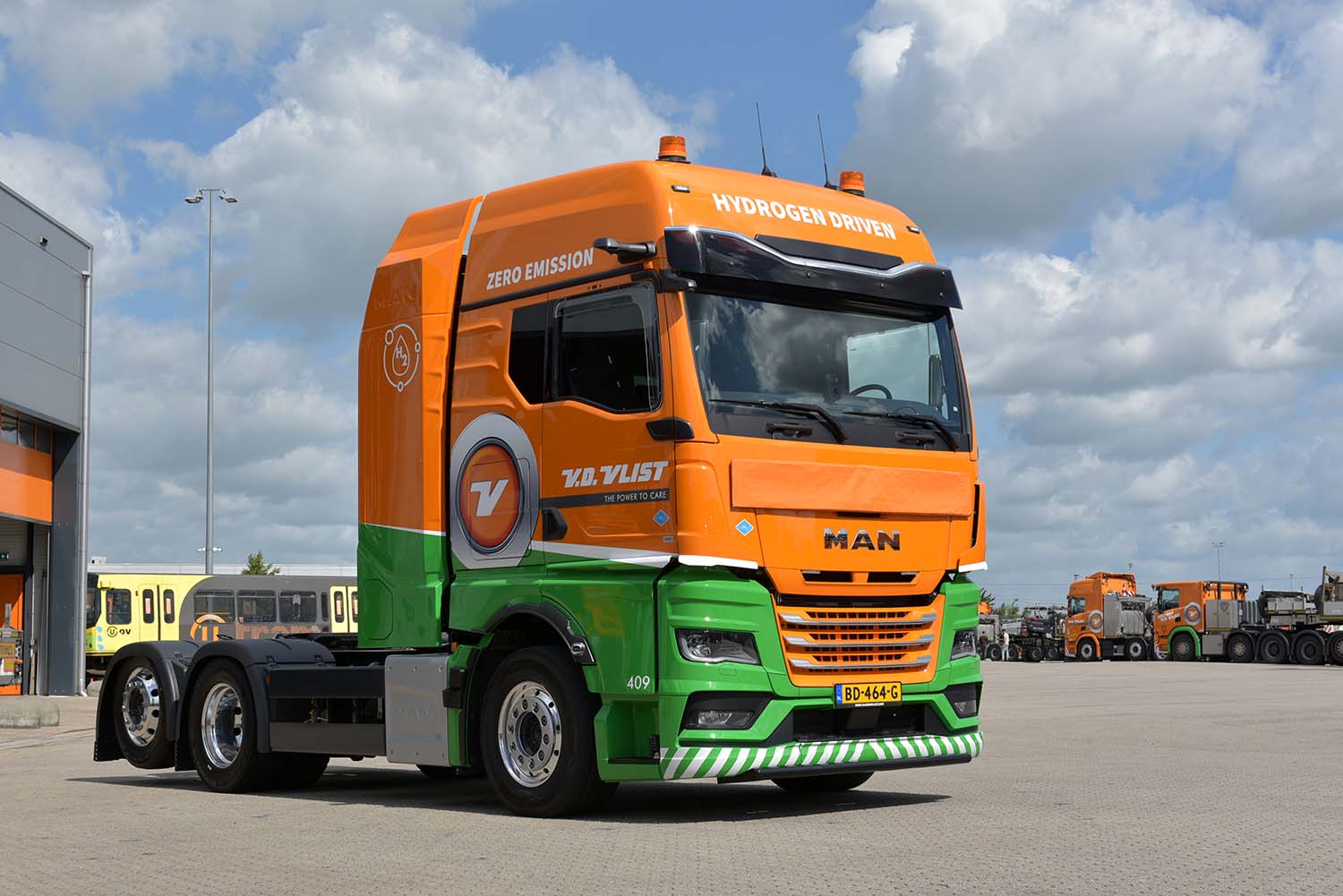 Van der Vlist MAN op Waterstof