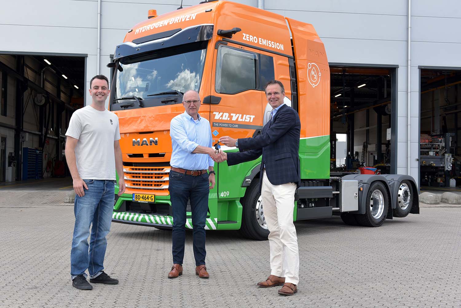 Van der Vlist MAN op Waterstof