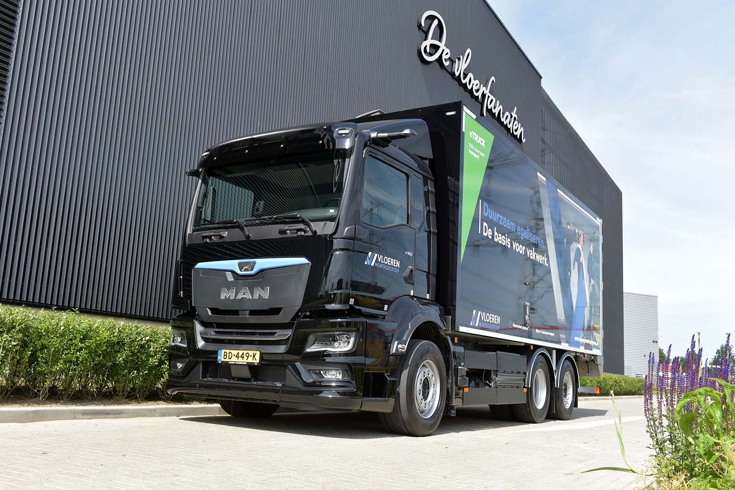 Vloerenmontagegroep kiest voor MAN eTGS als basis voor innovatief en duurzaam vloerconcept