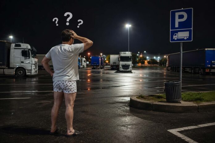 Vrachtwagen kwijt