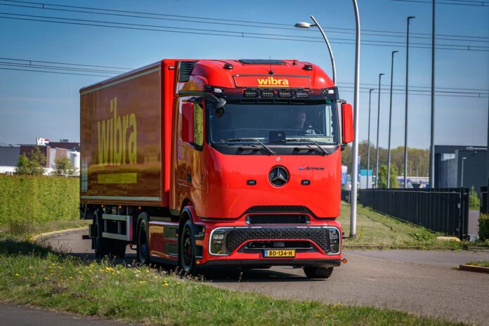 Wibra vrachtwagen