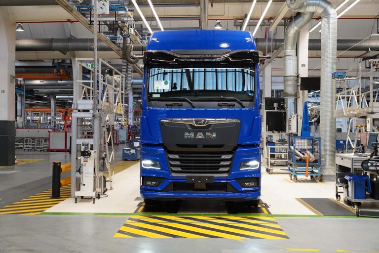 MAN start als eerste in Europa met serieproductie van MCS-ready elektrische vrachtwagens