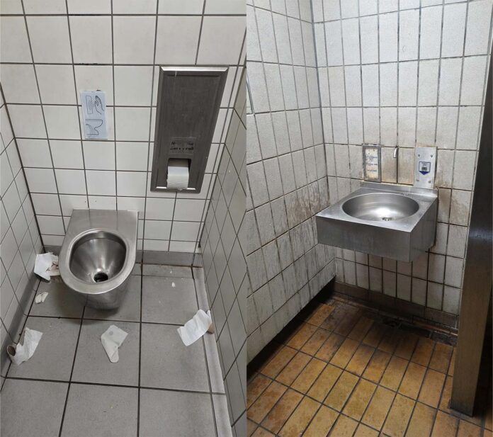Toiletten Duitsland smerig
