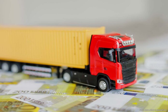 Geld Vrachtwagen