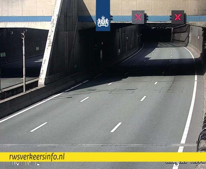 Noordtunnel A15 storing