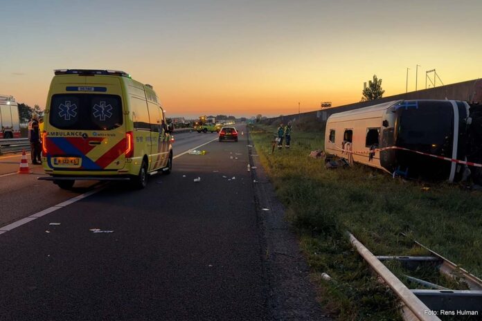 Ongeval Touringcar A28