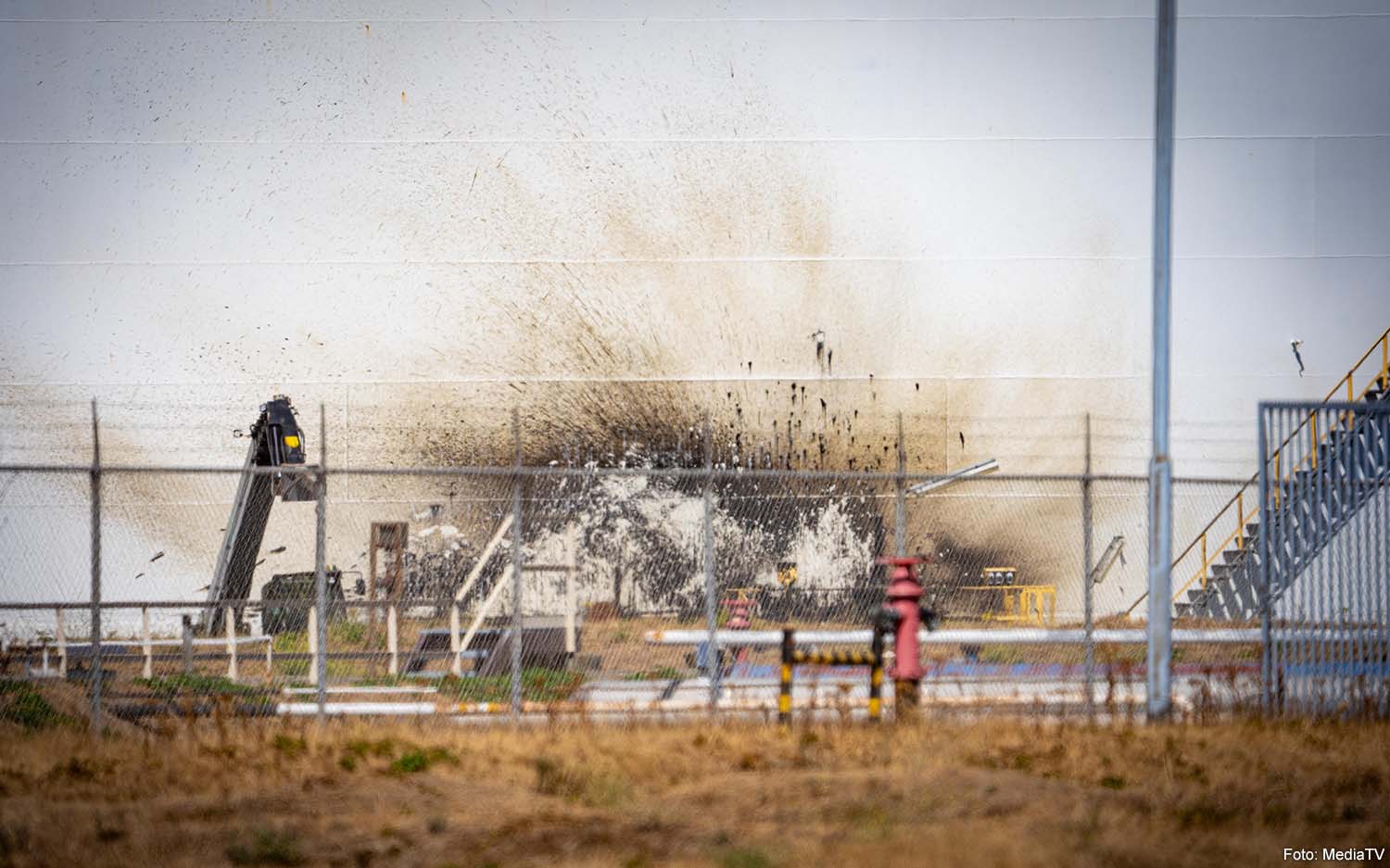 explosie tankterminal