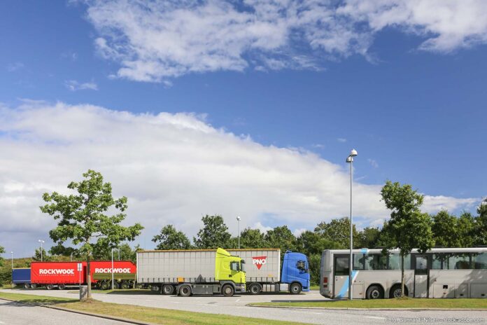 Parkeerplaats Denemarken