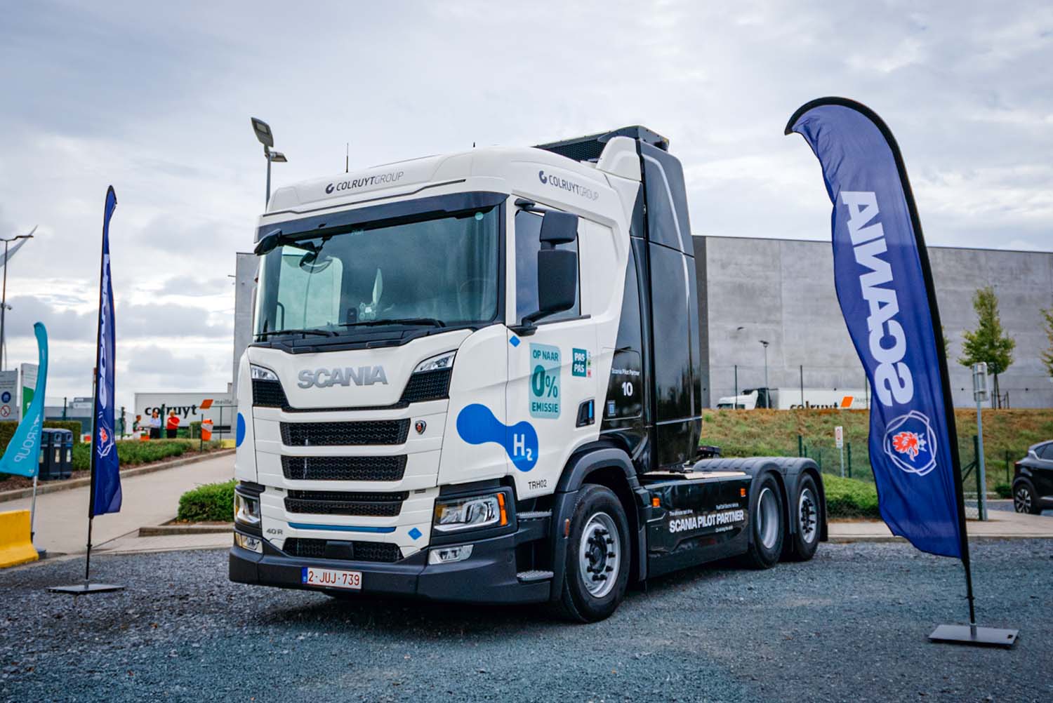 Scania Colruyt Waterstoftruck 01