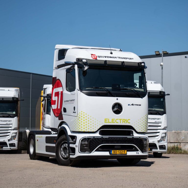 Steeds meer transportbedrijven kiezen elektrisch: ook Sjouwenman Transport zet eActros 600 in