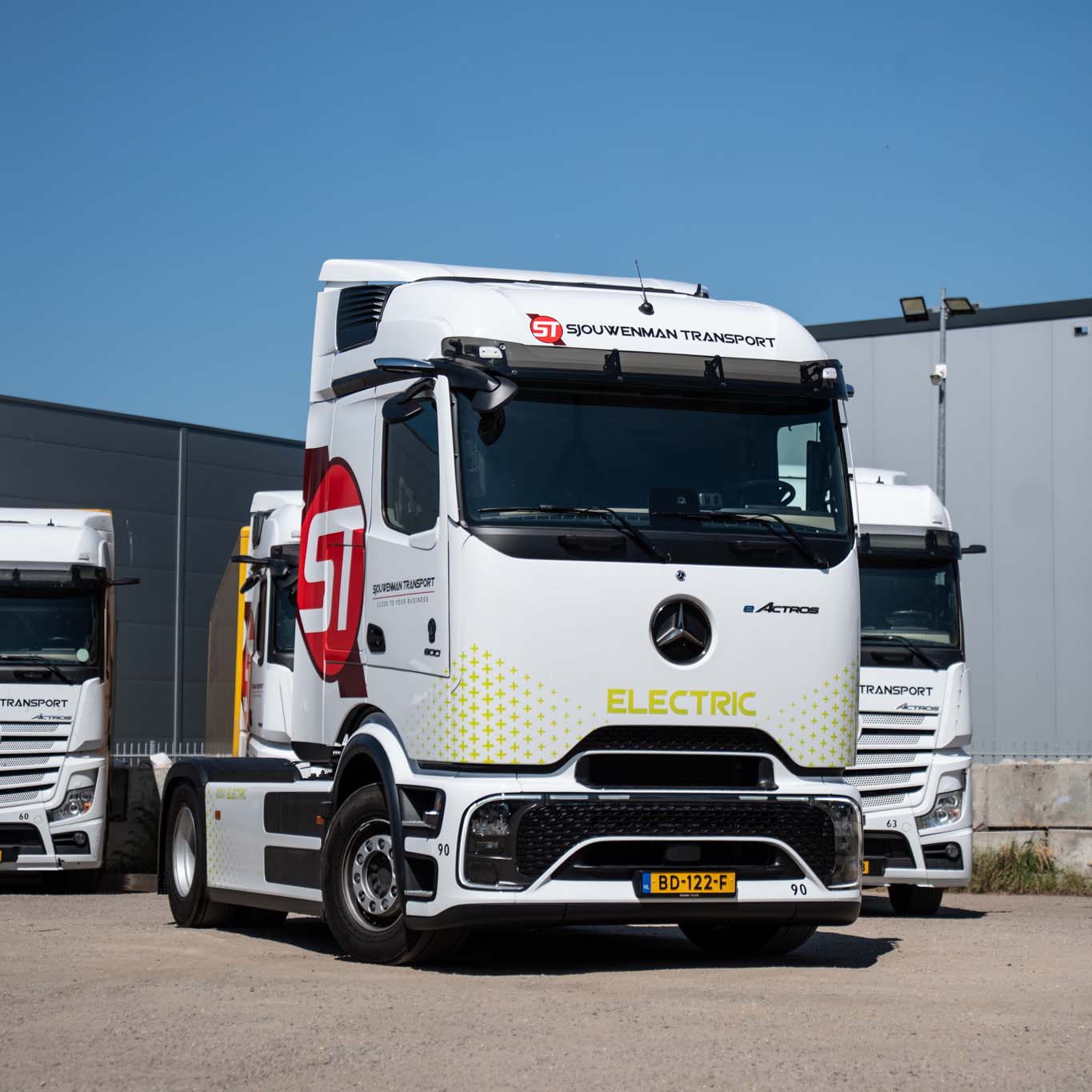 Steeds meer transportbedrijven kiezen elektrisch: ook Sjouwenman Transport zet eActros 600 in