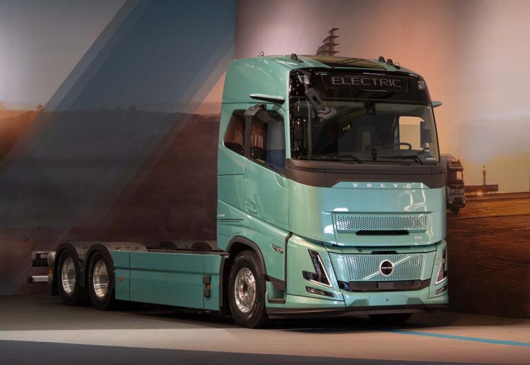 Nieuwe elektrische Volvo FH kan tot 80 ton trekken en 500 kilometer rijden