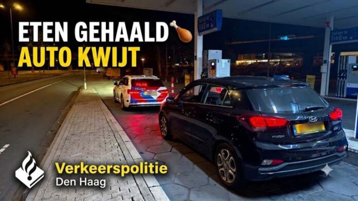 auto in beslag genomen