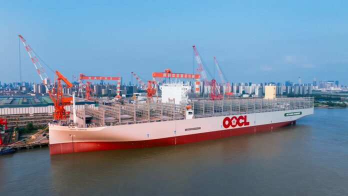 containerschip OOCL Grace