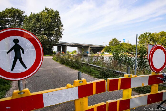 A28 brug afgesloten