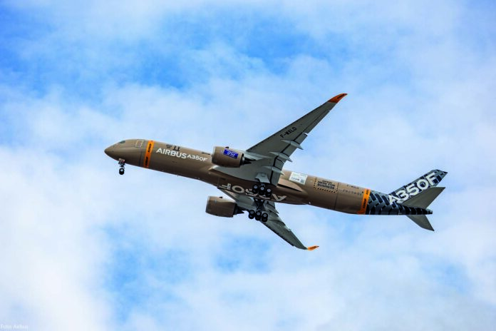 Airbus A350F vrachtvliegtuig