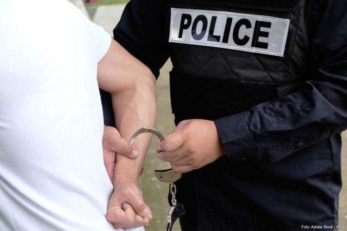 Arrestatie Frankrijk