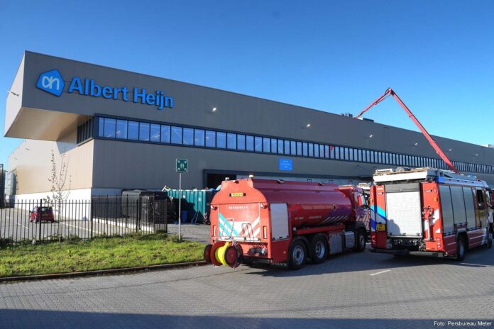 brand Albert Heijn dc Zwolle