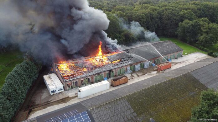 Brand Champignonbedrijf