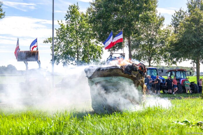 Brandjes langs de snelweg