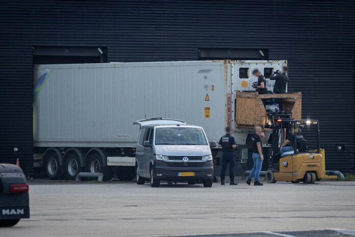 drugs in koelcontainer