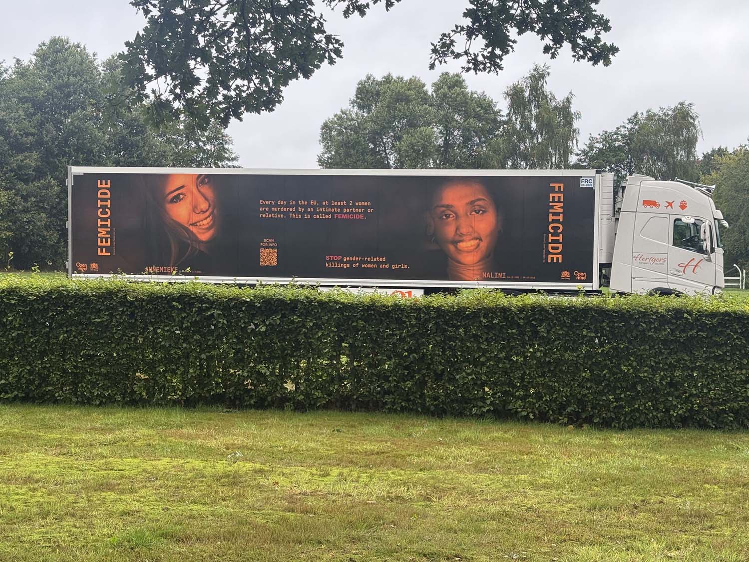 Femicide Vrachtwagen Bioscoop