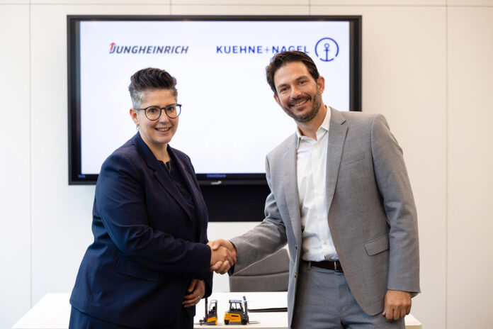 Jungheinrich raamovereenkomst Kuehne+Nagel