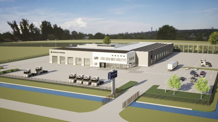 Nieuwbouw Volvo Trucks Group Waddinxveen
