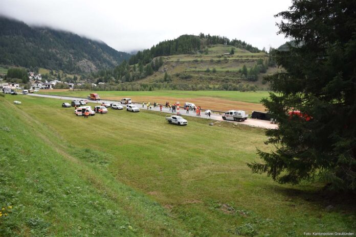 Ongeval touringcar Susche