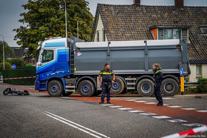 vrachtwagen fatbike aanrijding