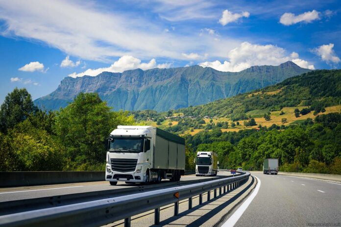 Vrachtwagen Oostenrijk