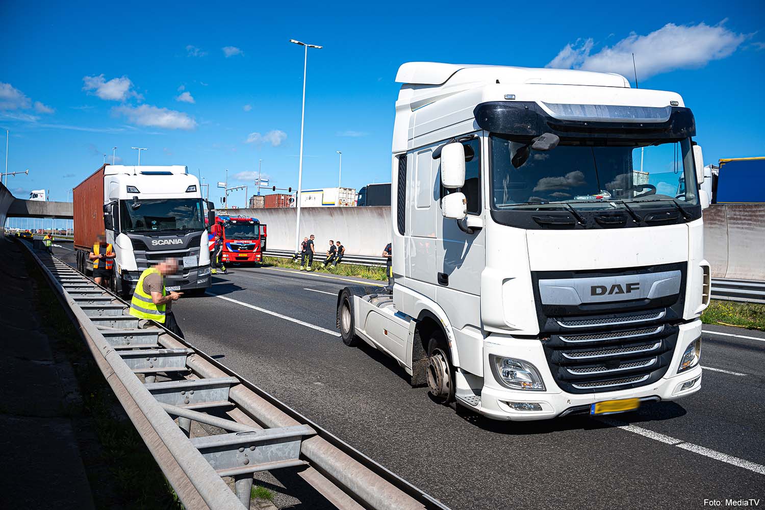 Vrachtwagen te hoog