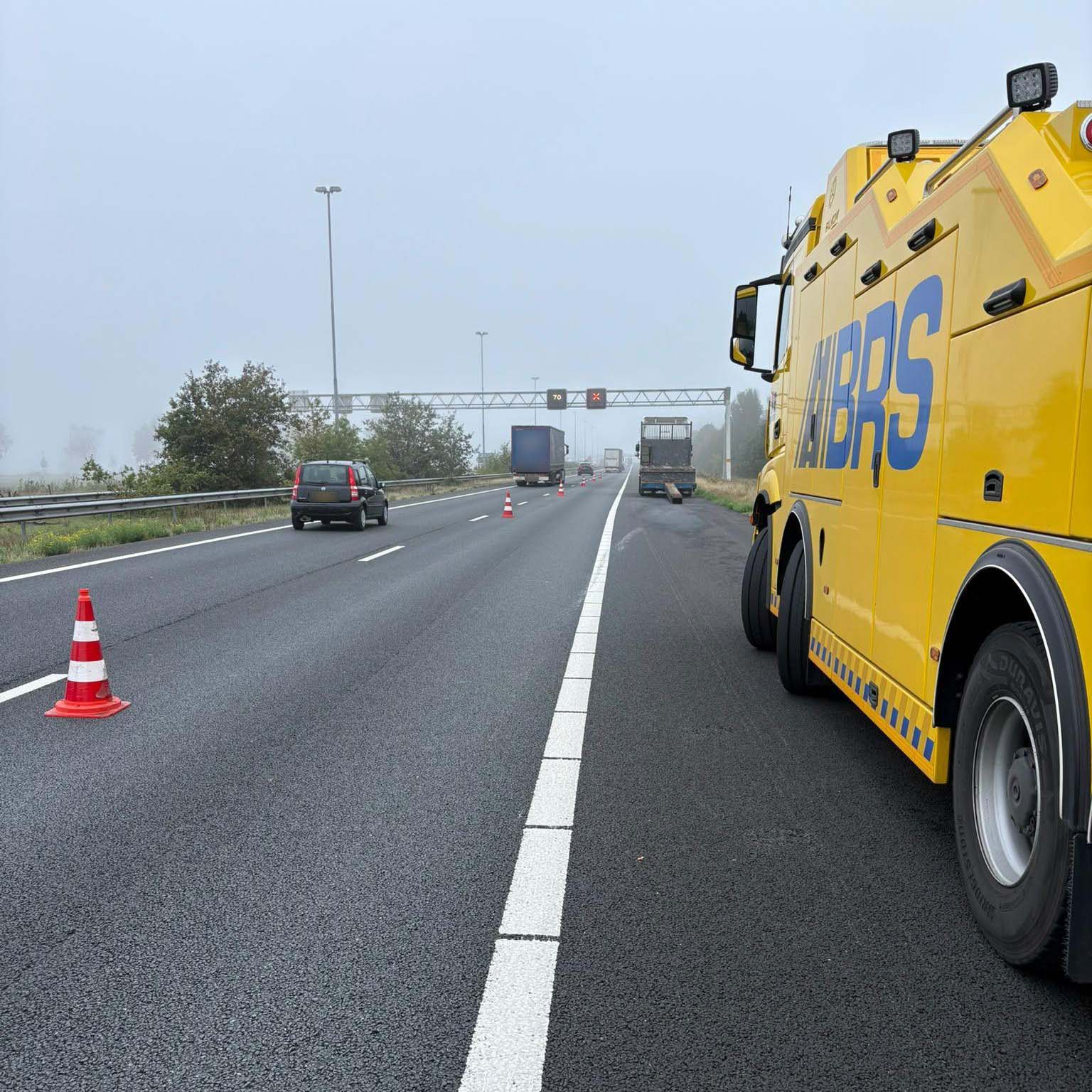 trailer verloren A58