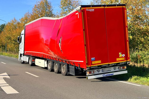 Doorgezakte Trailer