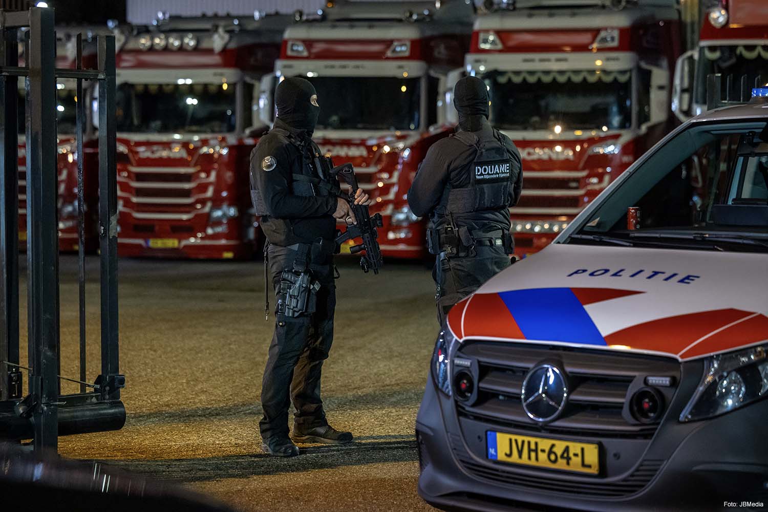 Drugs transportbedrijf Maasdijk