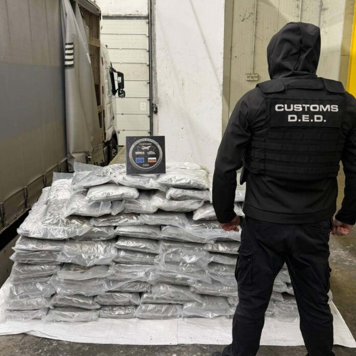 Drugs in vrachtwagen Bulgarije