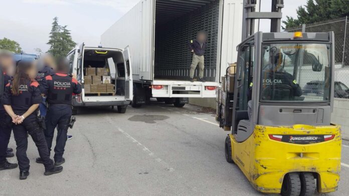 drugs in vrachtwagen