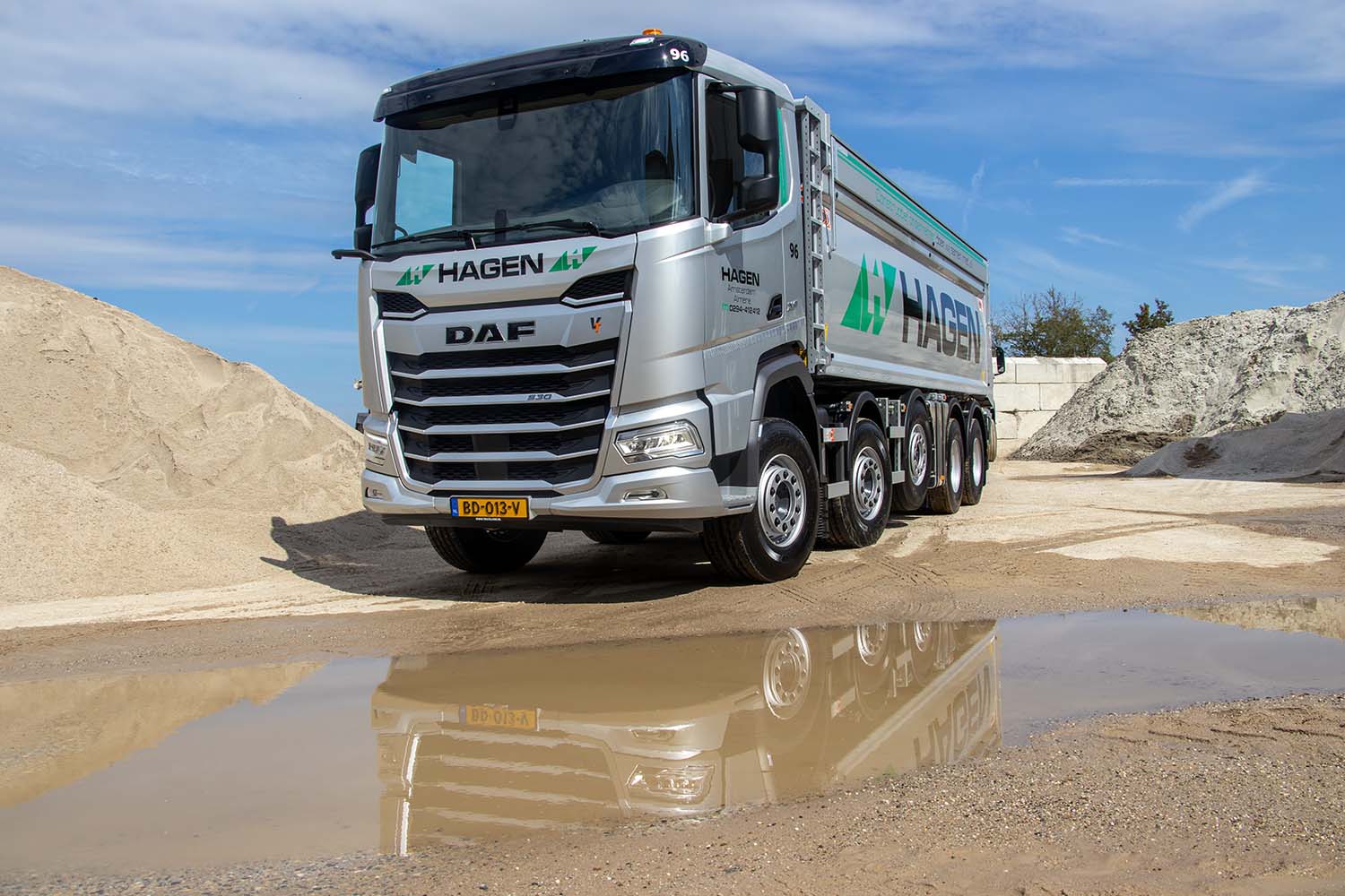 HAGEN breidt wagenpark opnieuw uit met serie nieuwe DAF-vrachtwagens