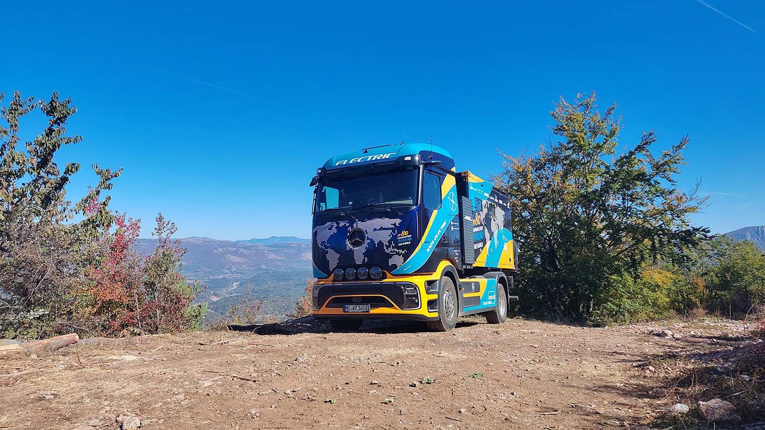 Wereldreis eActros 600